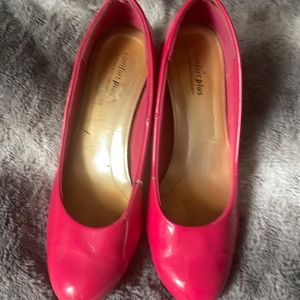 Hot pink heels